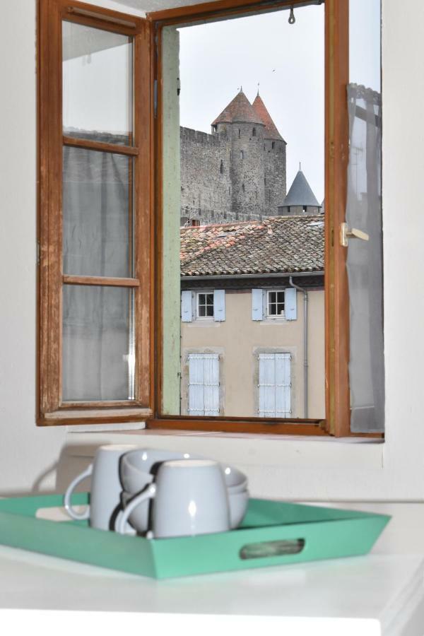 L'Or Vert, Castle View, Private Parking, Air Conditioner, Netflix, 160M From Medieval Town Carcassone Kültér fotó