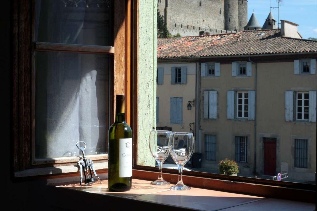 L'Or Vert, Castle View, Private Parking, Air Conditioner, Netflix, 160M From Medieval Town Carcassone Kültér fotó